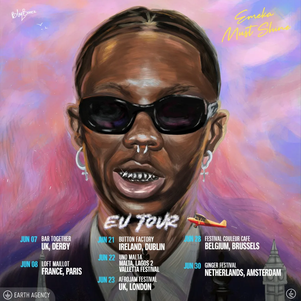 Blaqbonez "Emeka Must Shine" Europe Tour.