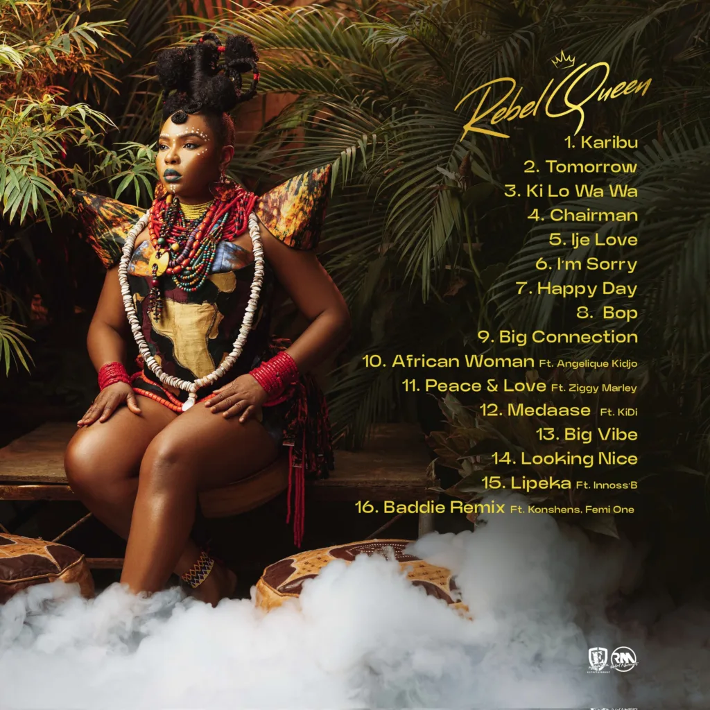 Yemi Alade's "Rebel Queen" Album Track-List