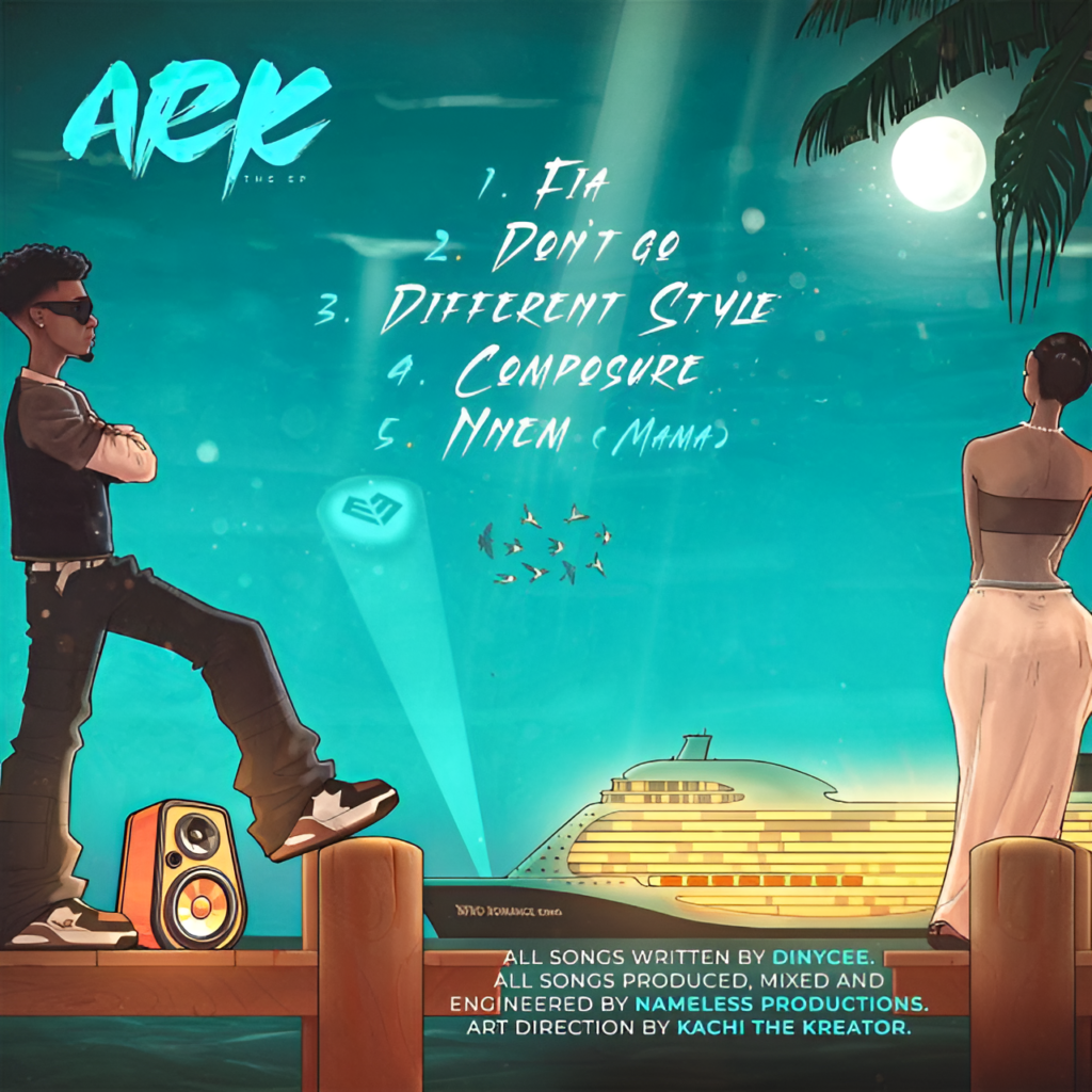 Dinycee Debut EP "ARK" Track-List